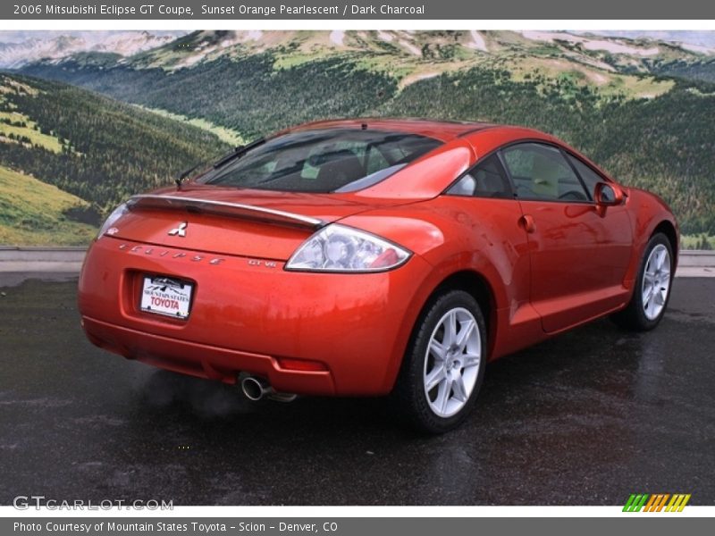 Sunset Orange Pearlescent / Dark Charcoal 2006 Mitsubishi Eclipse GT Coupe