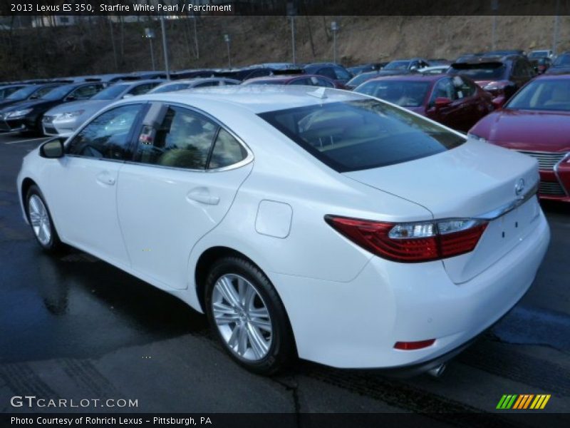 Starfire White Pearl / Parchment 2013 Lexus ES 350