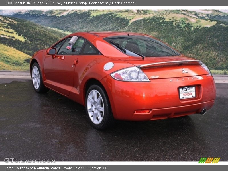 Sunset Orange Pearlescent / Dark Charcoal 2006 Mitsubishi Eclipse GT Coupe