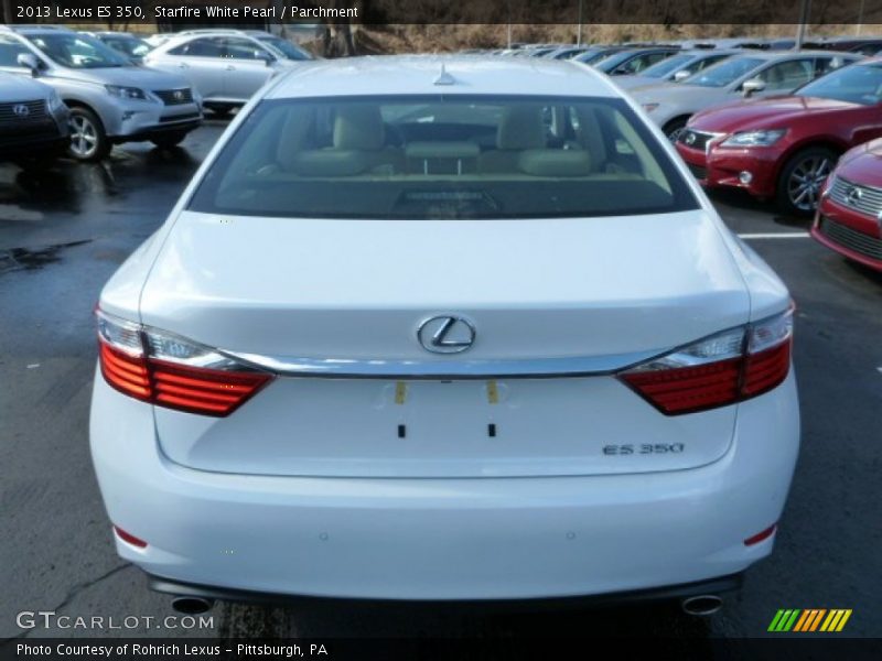 Starfire White Pearl / Parchment 2013 Lexus ES 350