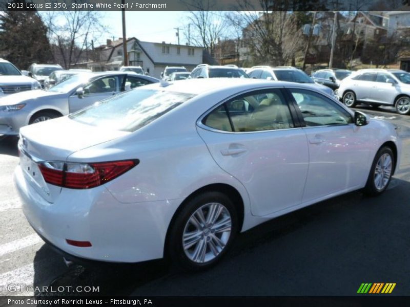 Starfire White Pearl / Parchment 2013 Lexus ES 350