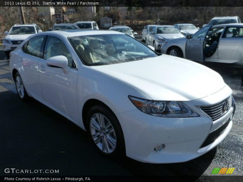Starfire White Pearl / Parchment 2013 Lexus ES 350