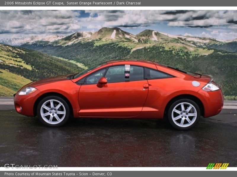 2006 Eclipse GT Coupe Sunset Orange Pearlescent
