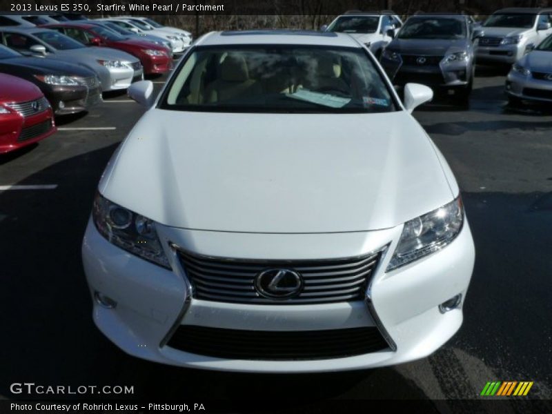 Starfire White Pearl / Parchment 2013 Lexus ES 350