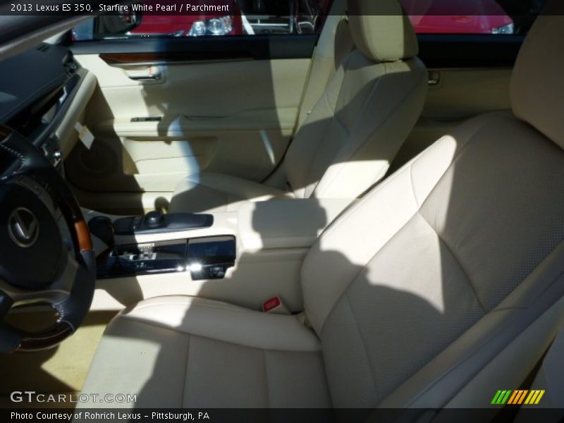 Starfire White Pearl / Parchment 2013 Lexus ES 350