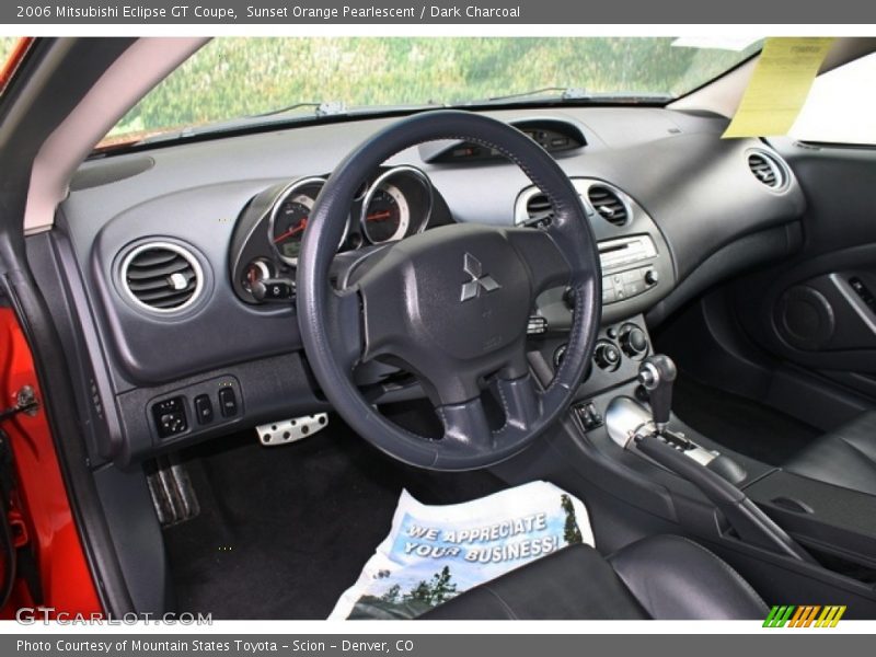 Sunset Orange Pearlescent / Dark Charcoal 2006 Mitsubishi Eclipse GT Coupe