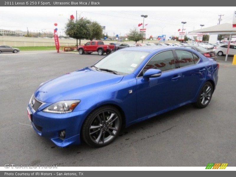 Front 3/4 View of 2011 IS 250 F Sport