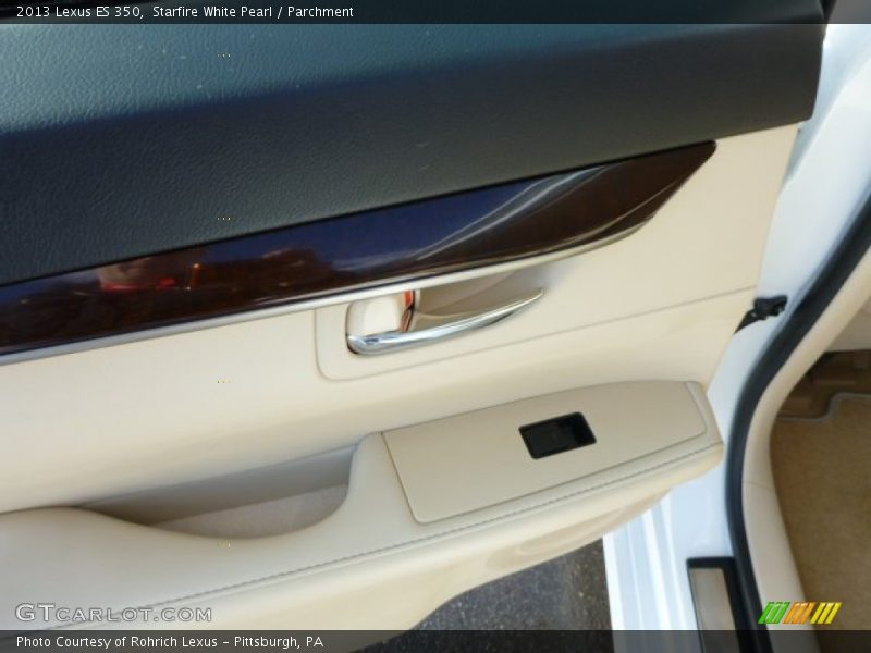Starfire White Pearl / Parchment 2013 Lexus ES 350