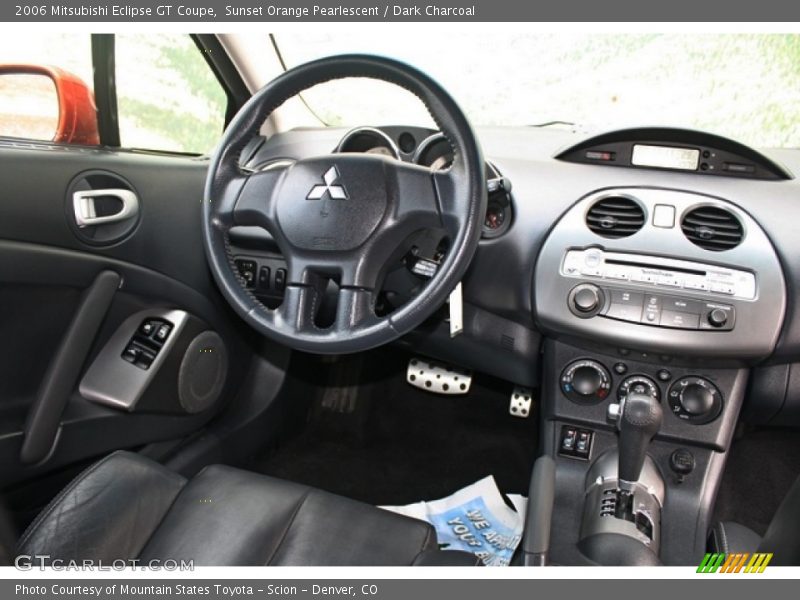 Dashboard of 2006 Eclipse GT Coupe