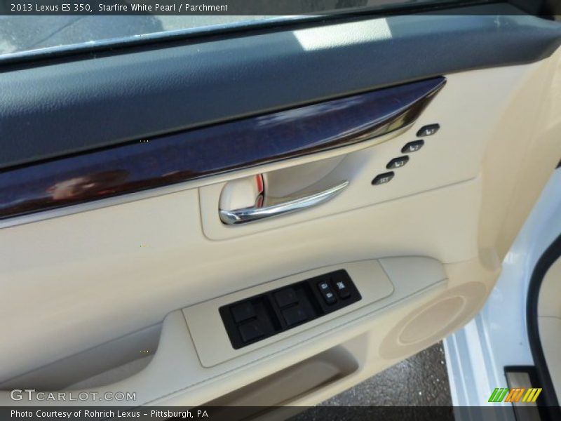 Starfire White Pearl / Parchment 2013 Lexus ES 350