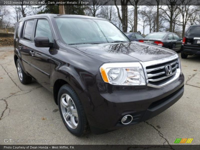 Front 3/4 View of 2013 Pilot EX-L 4WD