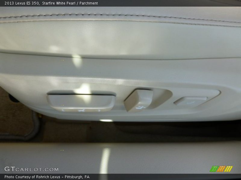 Starfire White Pearl / Parchment 2013 Lexus ES 350