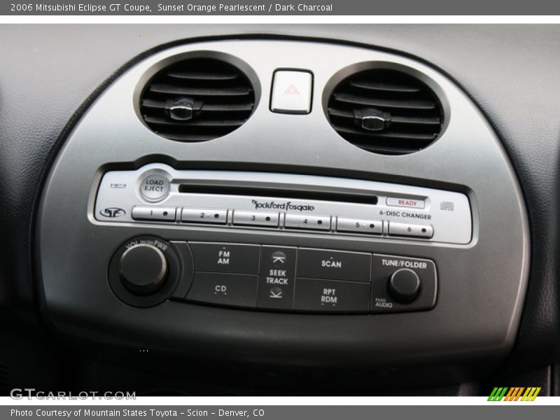 Controls of 2006 Eclipse GT Coupe