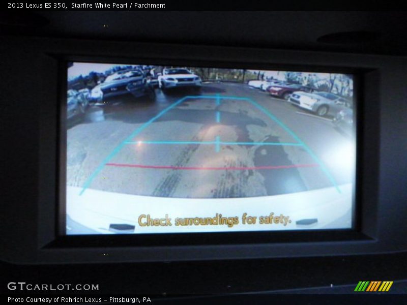 Starfire White Pearl / Parchment 2013 Lexus ES 350