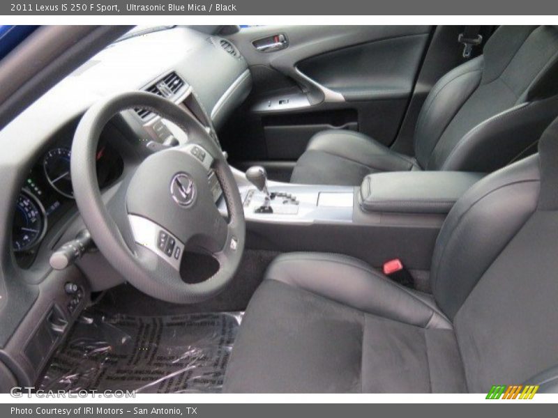  2011 IS 250 F Sport Black Interior