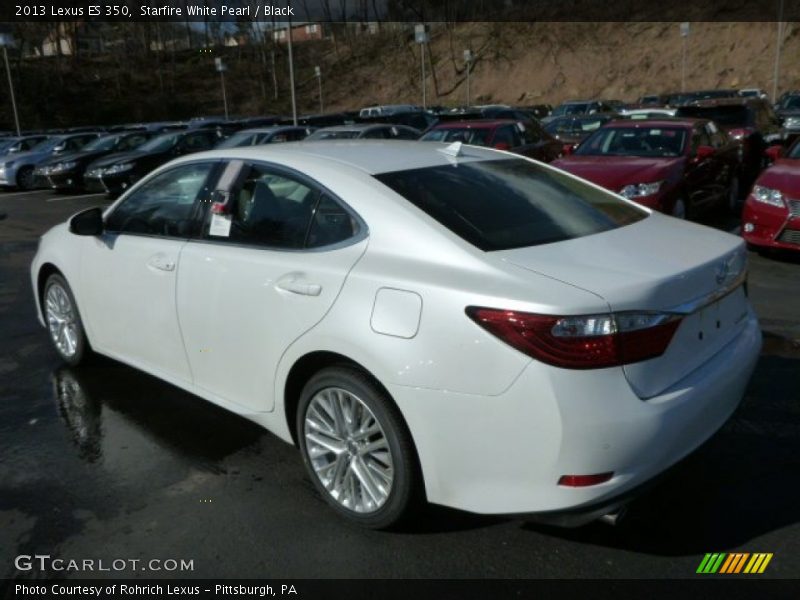 Starfire White Pearl / Black 2013 Lexus ES 350