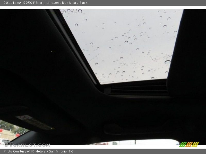 Ultrasonic Blue Mica / Black 2011 Lexus IS 250 F Sport