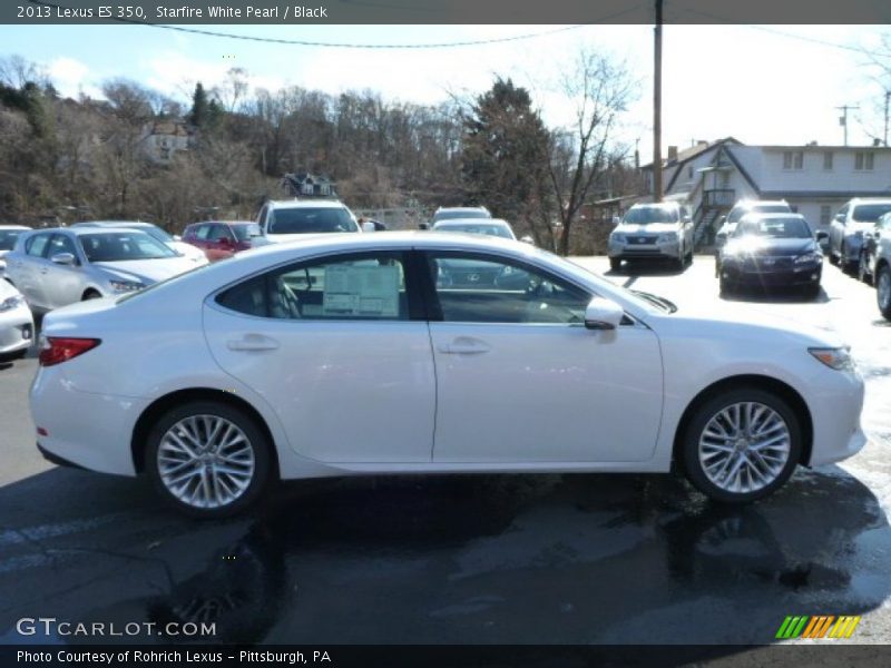 Starfire White Pearl / Black 2013 Lexus ES 350