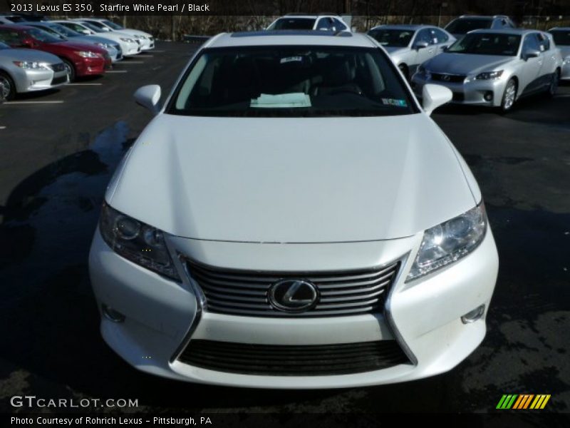Starfire White Pearl / Black 2013 Lexus ES 350