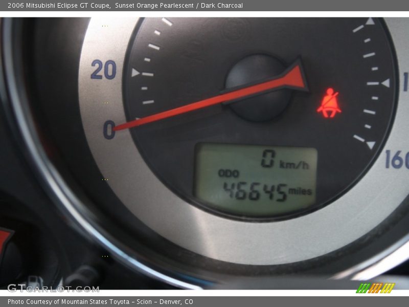 Sunset Orange Pearlescent / Dark Charcoal 2006 Mitsubishi Eclipse GT Coupe