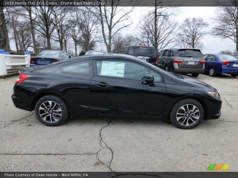  2013 Civic EX-L Coupe Crystal Black Pearl