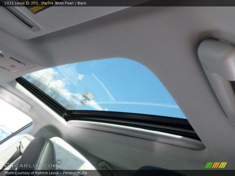 Starfire White Pearl / Black 2013 Lexus ES 350