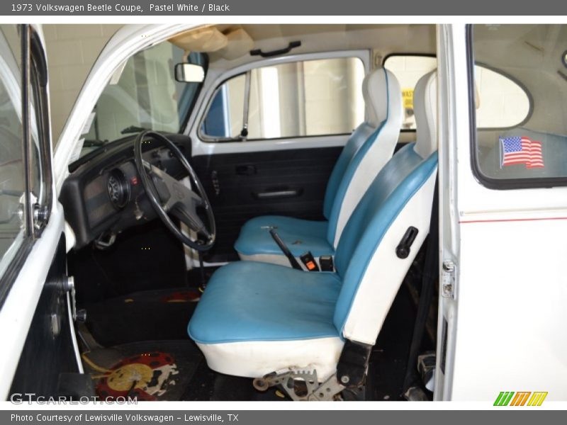 Front Seat of 1973 Beetle Coupe