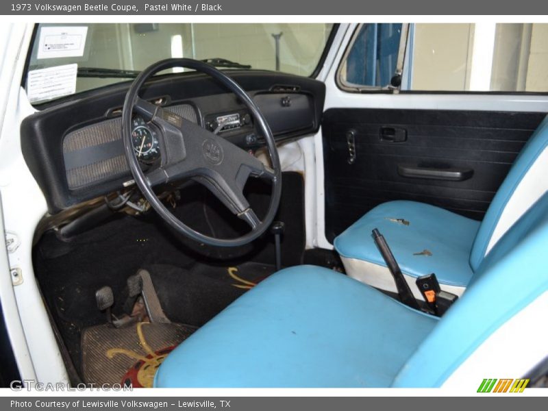  1973 Beetle Coupe Black Interior