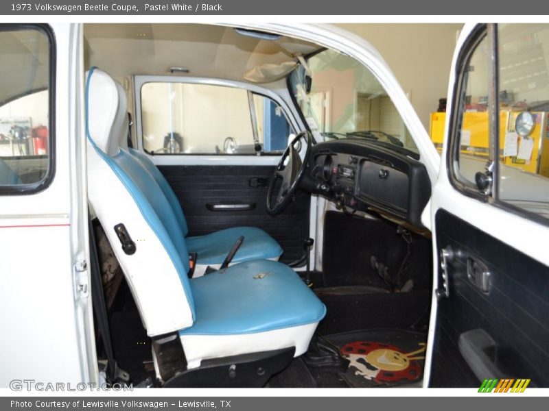  1973 Beetle Coupe Black Interior
