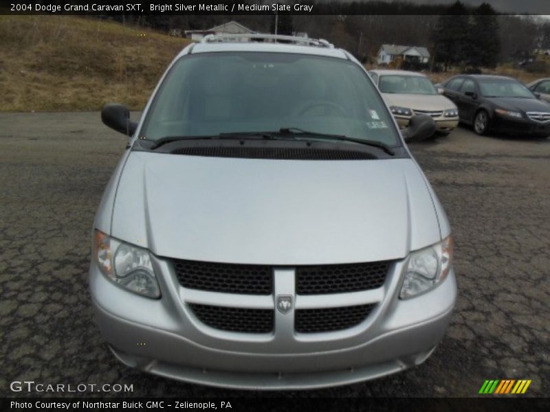 Bright Silver Metallic / Medium Slate Gray 2004 Dodge Grand Caravan SXT