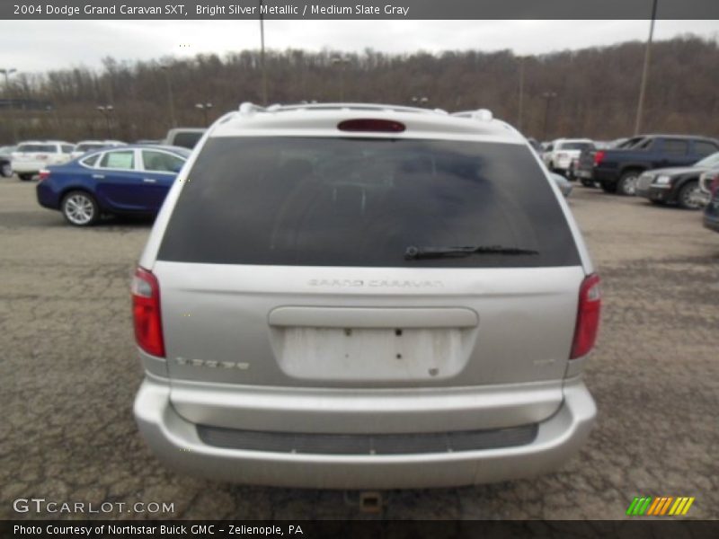 Bright Silver Metallic / Medium Slate Gray 2004 Dodge Grand Caravan SXT