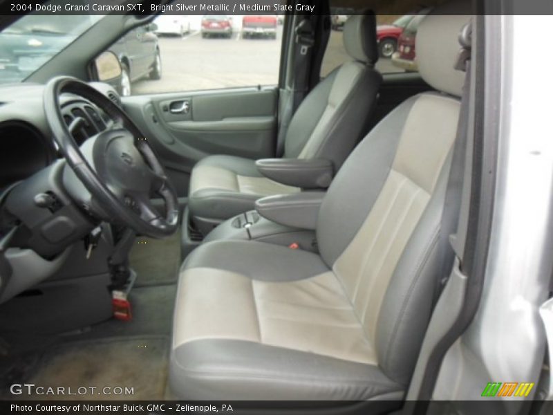 Bright Silver Metallic / Medium Slate Gray 2004 Dodge Grand Caravan SXT