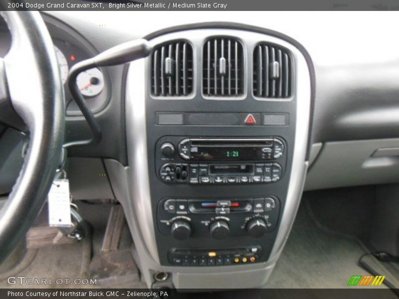 Bright Silver Metallic / Medium Slate Gray 2004 Dodge Grand Caravan SXT