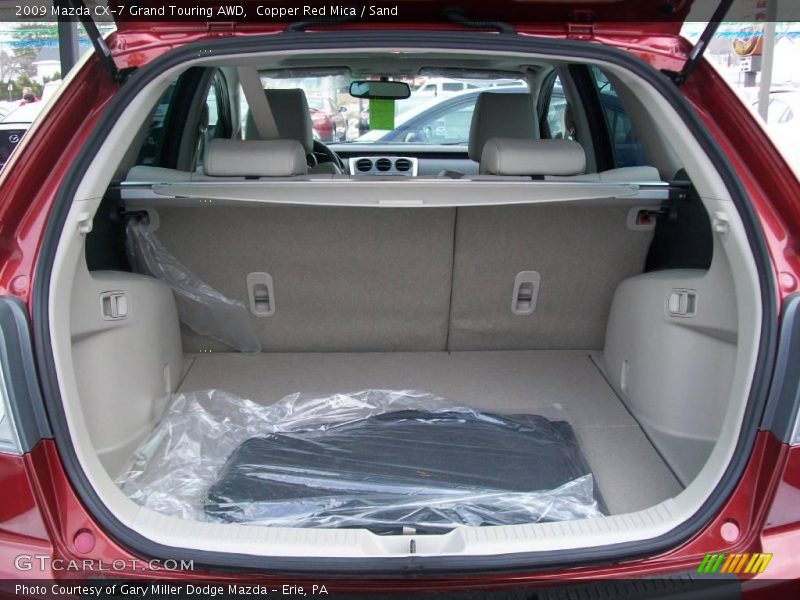 Copper Red Mica / Sand 2009 Mazda CX-7 Grand Touring AWD