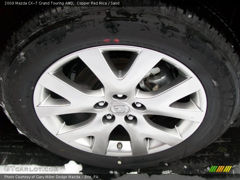 Copper Red Mica / Sand 2009 Mazda CX-7 Grand Touring AWD