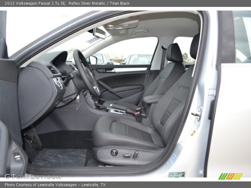 Reflex Silver Metallic / Titan Black 2013 Volkswagen Passat 2.5L SE