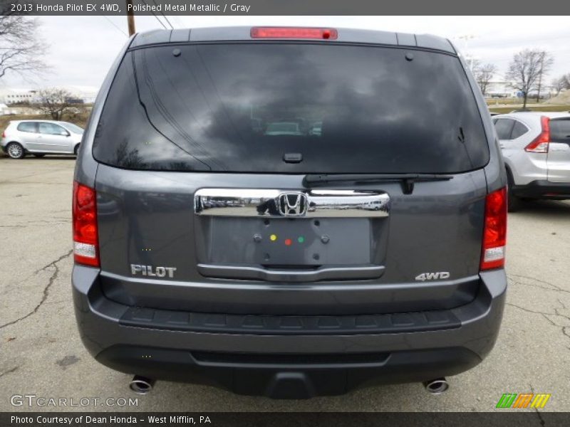 Polished Metal Metallic / Gray 2013 Honda Pilot EX 4WD