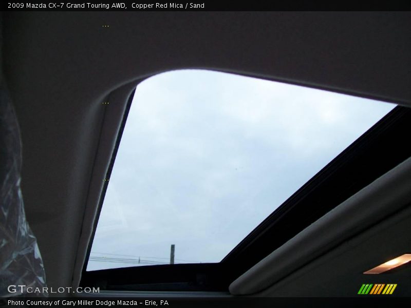 Copper Red Mica / Sand 2009 Mazda CX-7 Grand Touring AWD