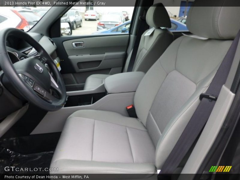 Front Seat of 2013 Pilot EX 4WD