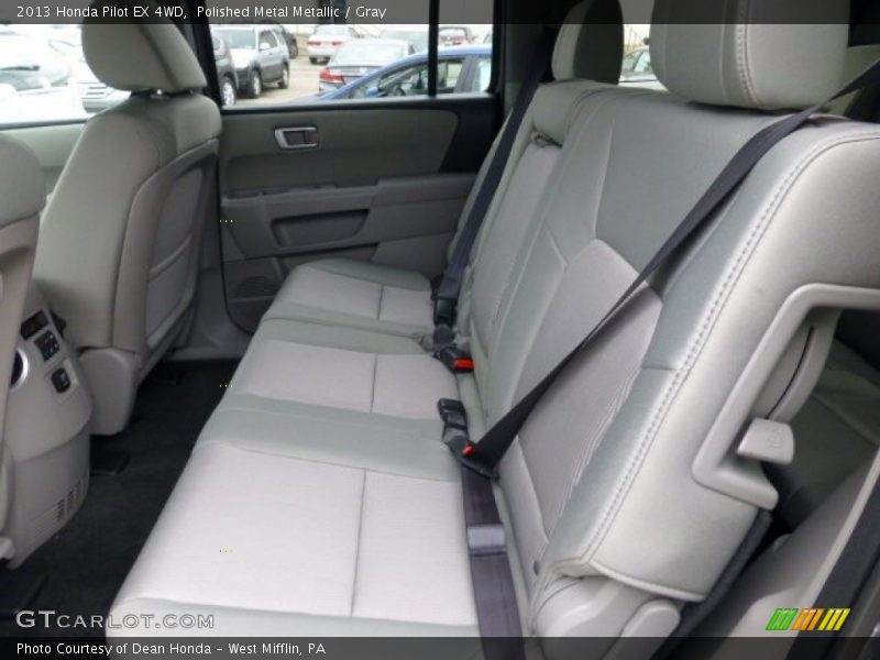 Rear Seat of 2013 Pilot EX 4WD
