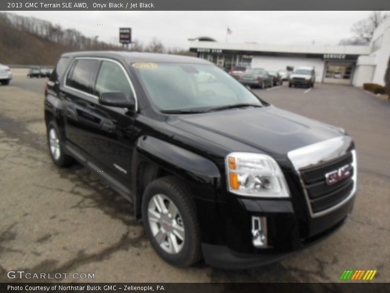 Onyx Black / Jet Black 2013 GMC Terrain SLE AWD