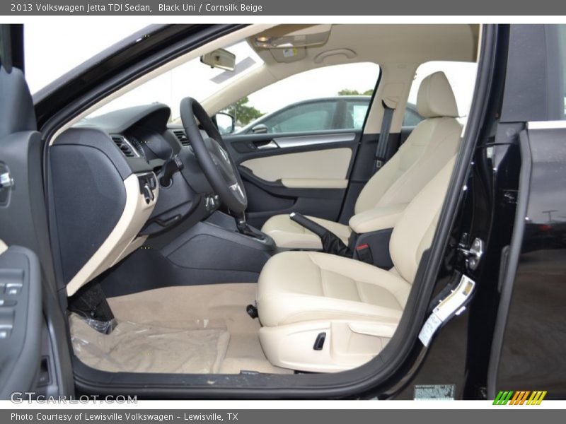  2013 Jetta TDI Sedan Cornsilk Beige Interior