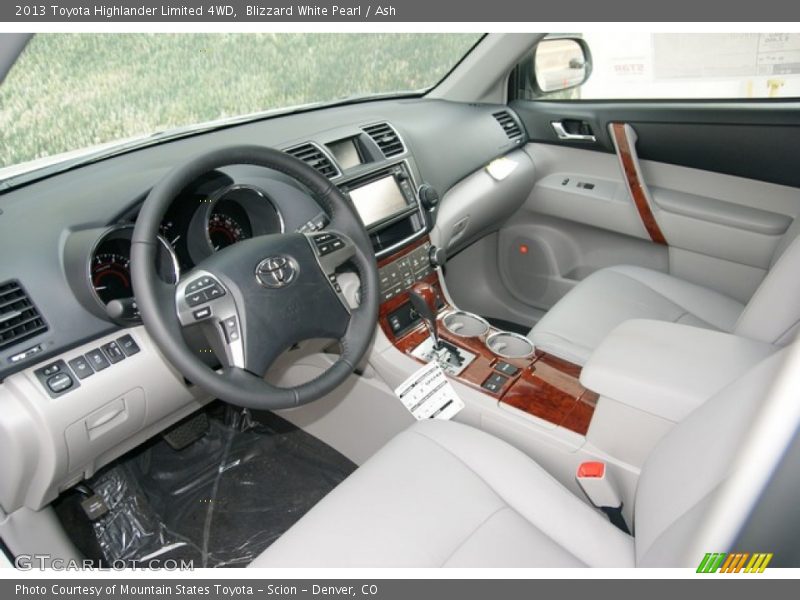 Ash Interior - 2013 Highlander Limited 4WD 