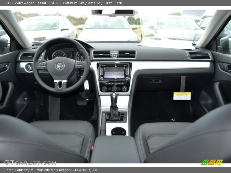 Dashboard of 2013 Passat 2.5L SE