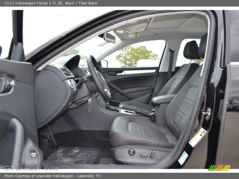 Black / Titan Black 2013 Volkswagen Passat 2.5L SE