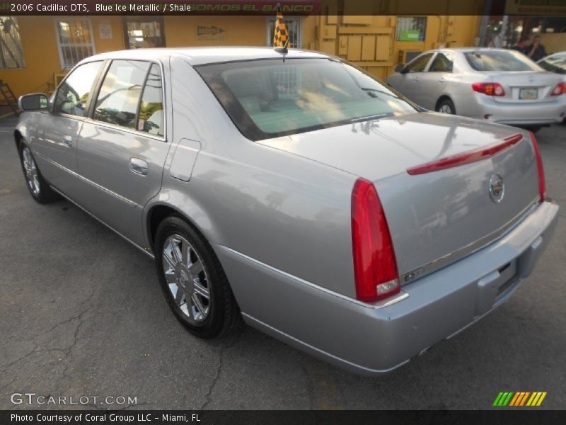 Blue Ice Metallic / Shale 2006 Cadillac DTS