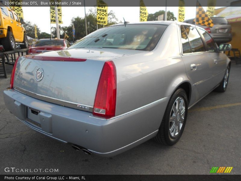 Blue Ice Metallic / Shale 2006 Cadillac DTS