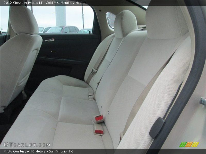 Gold Mist Metallic / Neutral 2012 Chevrolet Impala LT