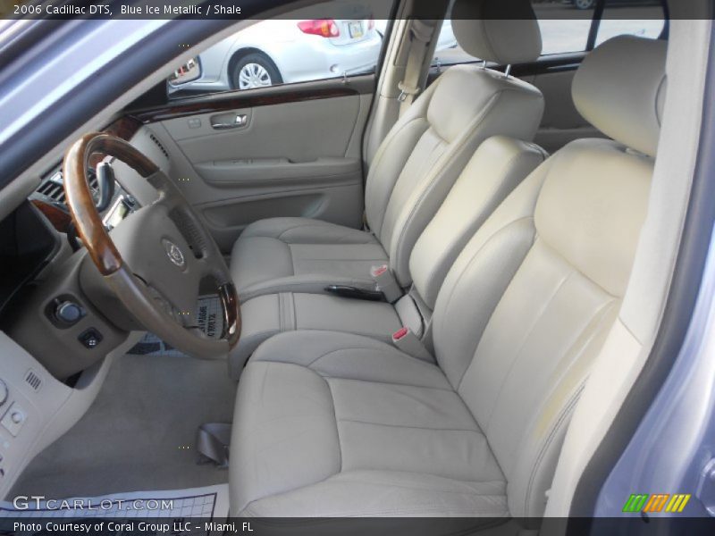 Blue Ice Metallic / Shale 2006 Cadillac DTS