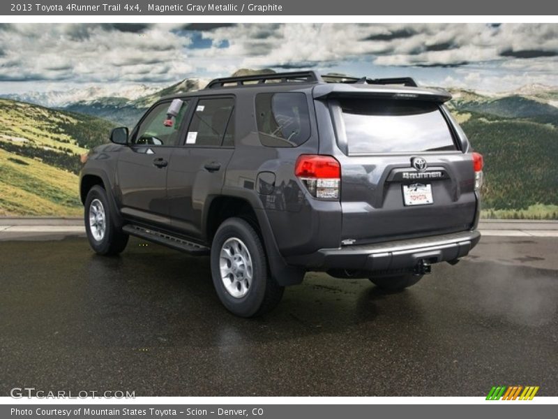 Magnetic Gray Metallic / Graphite 2013 Toyota 4Runner Trail 4x4